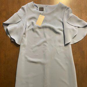Beautiful Dusty Blue Pencil Dress *Never Worn* Size 8